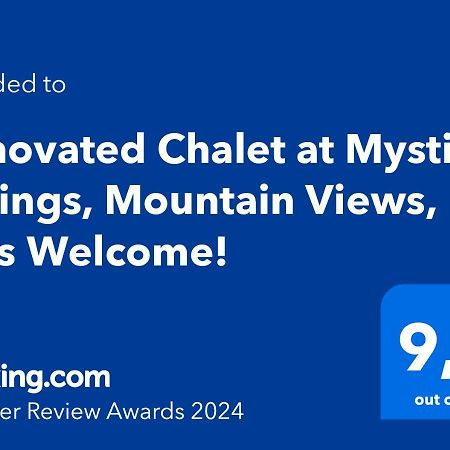 Renovated Chalet At Mystic Springs, Mountain Views, Pets Welcome! Canmore Eksteriør billede